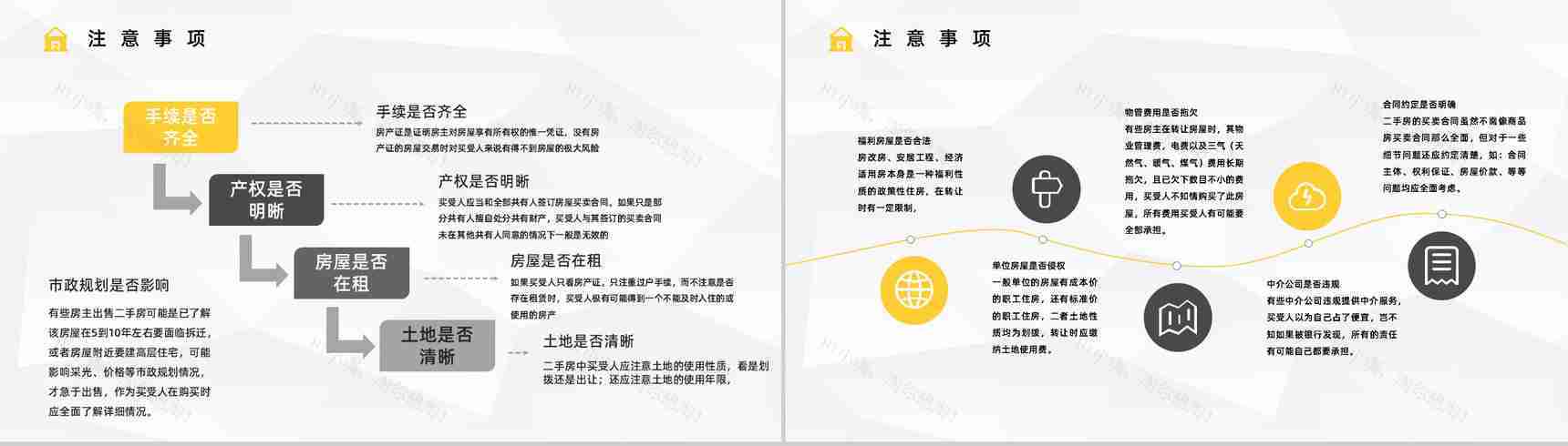 二手房贷款过户流程和手续了解房贷新政策颁布知识学习PPT模板-10