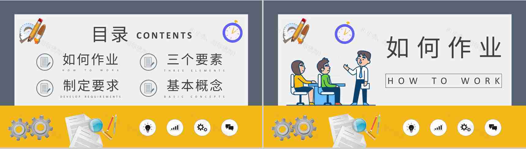 标准化作业培训内容总结企业5S现场管理工作计划PPT模板-2