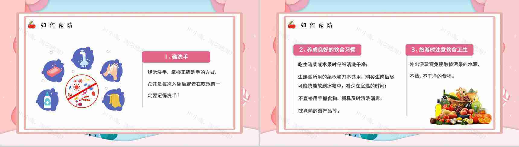 科普教育专题培训之夏季腹泻的原因及防护措施学习夏季常见疾病预防PPT模板-11