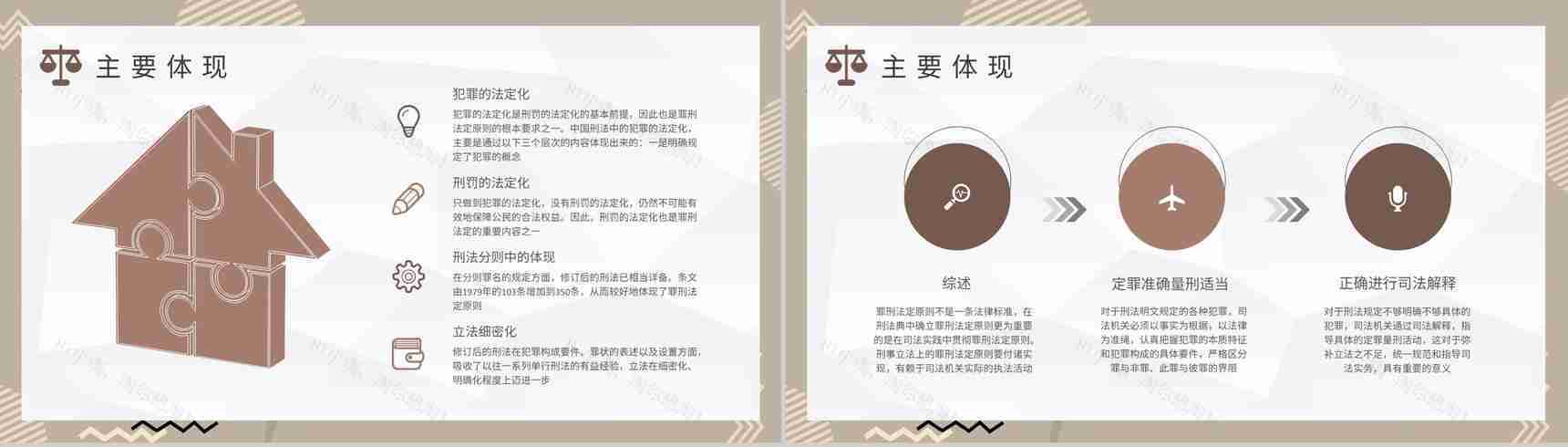 法学专业学生罪行法定原则内容定义培训法定理论知识学习PPT模板-3