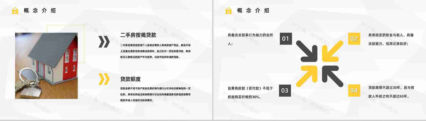 二手房贷款过户流程和手续了解房贷新政策颁布知识学习PPT模板-3