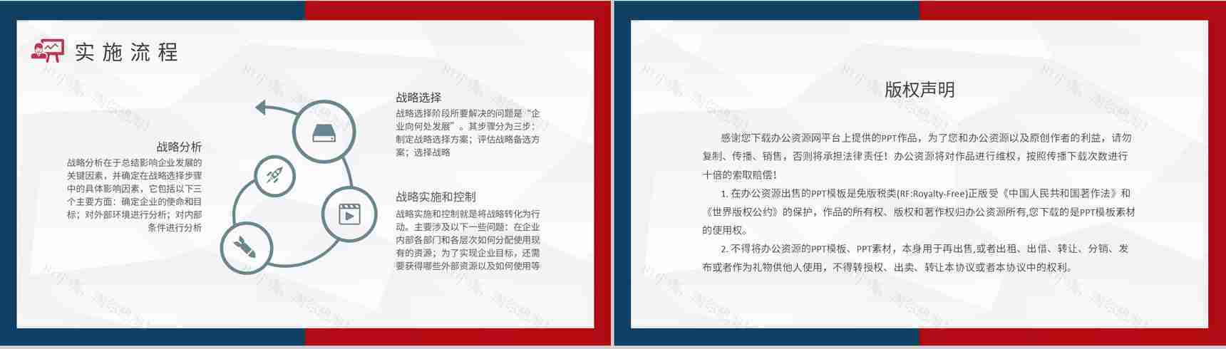 企业经营战略案例分析培训企业管理工作总结汇报PPT模板-8