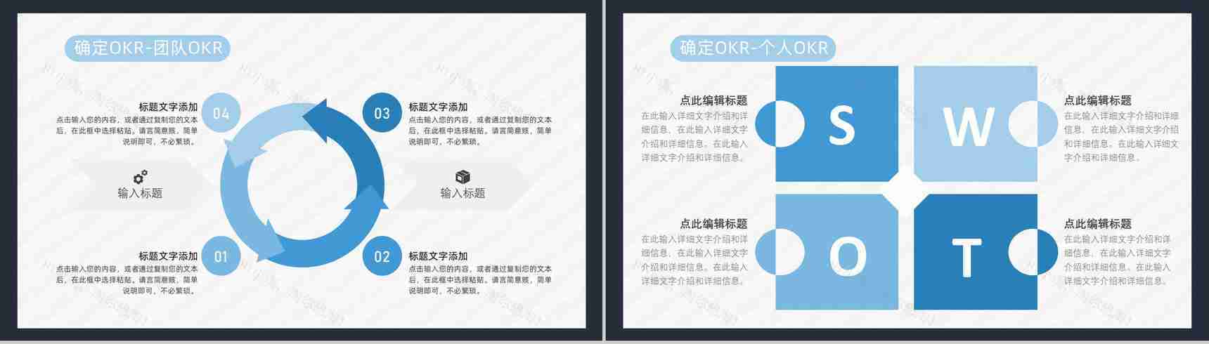 员工目标设定与沟通OKR工作管理法企业培训动态PPT模板-6