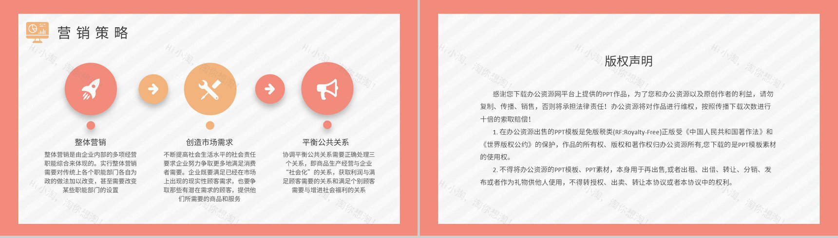 企业市场调查报告总结市场营销课程核心内容培训学习PPT模板-8