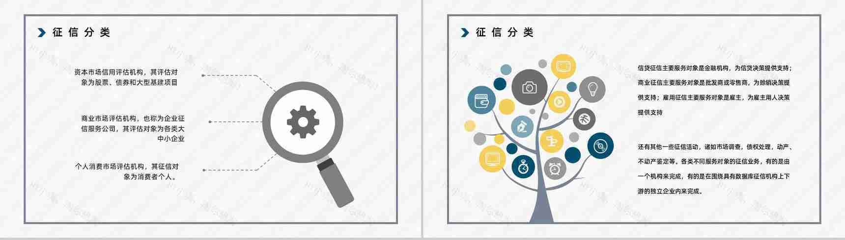 个人征信基础知识培训信用概念及其作用讲解宣传讲座PPT模板-8