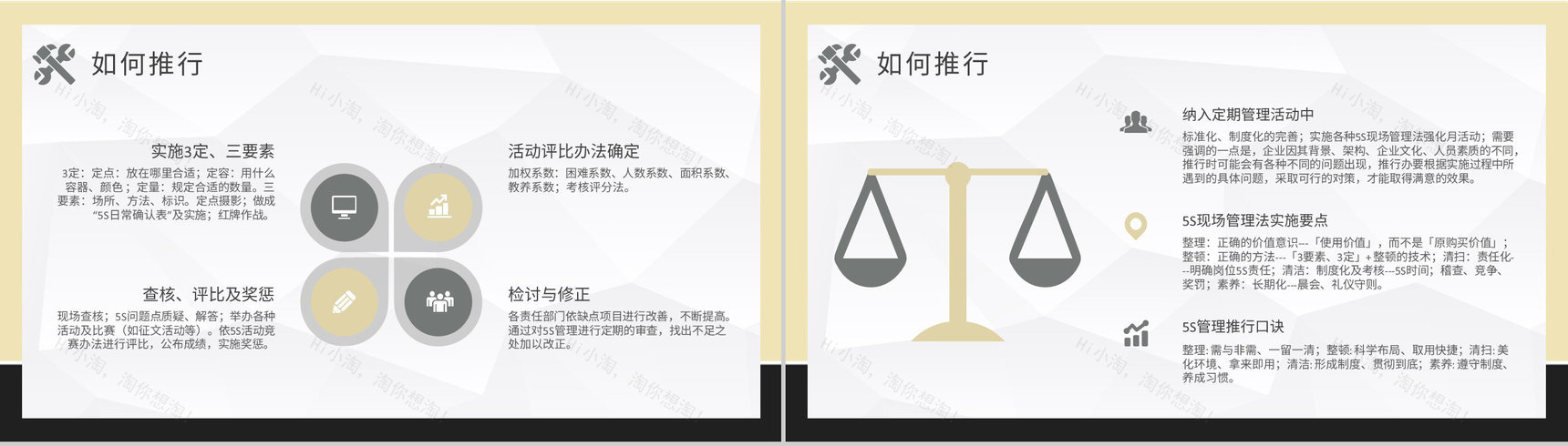 5S现场管理基础知识培训教案单位员工生产工作汇报演讲PPT模板-10
