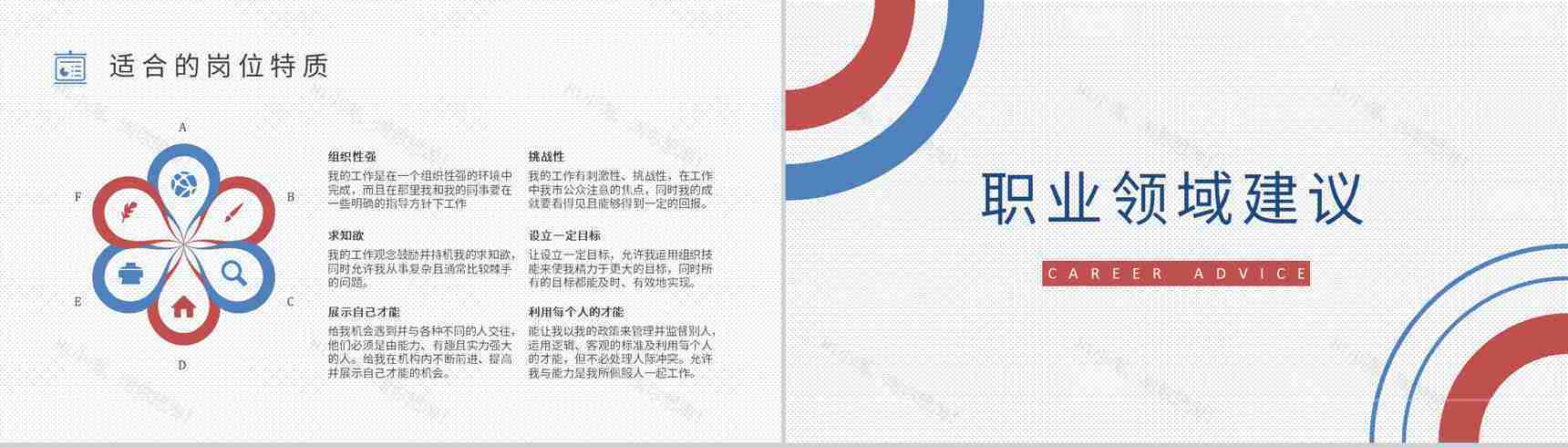 MBTI性格分析--ENTJ个性特征描述职业领域建议工作中的优劣势PPT模板-10