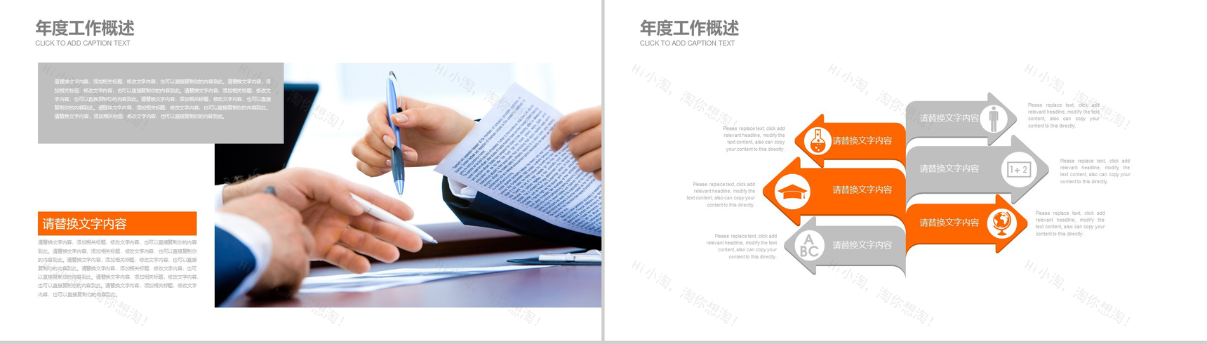 橙色大气关爱儿童慈善公益活动策划工作总结汇报PPT模板-8