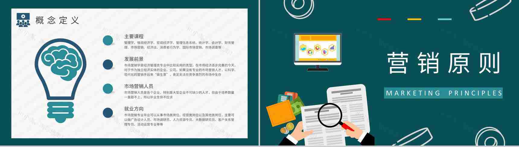 部门市场调查流程培训员工市场营销课程学习心得PPT模板-5