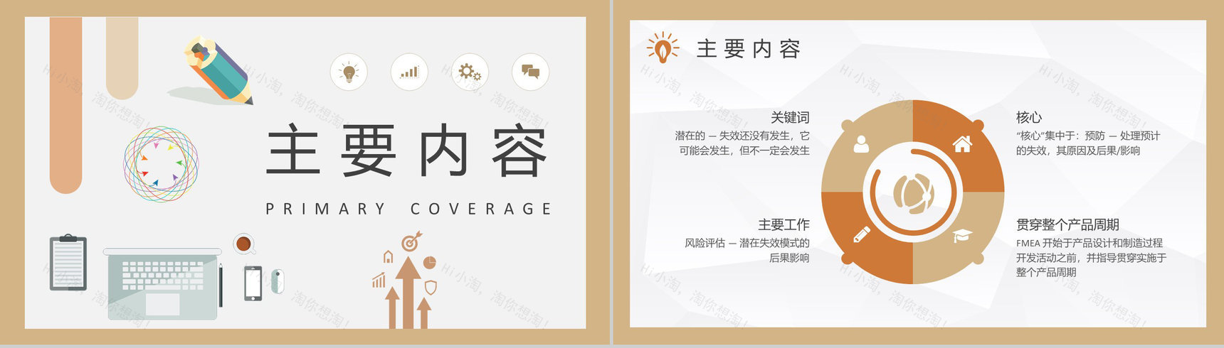 FMEA基础知识学习部门员工产品设计培训心得PPT模板-4
