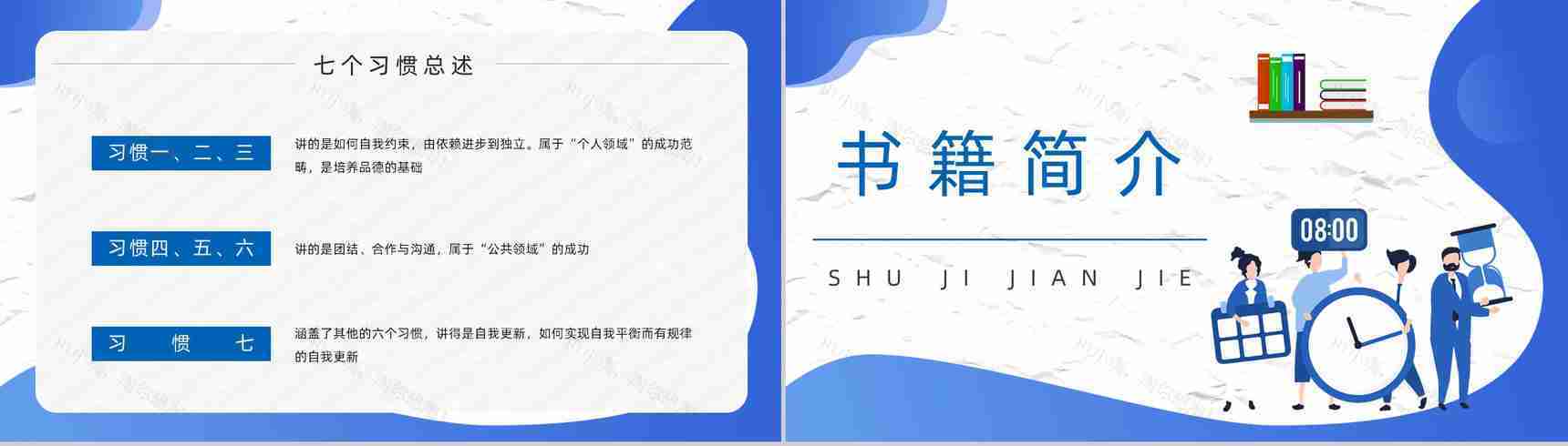教育培训领导力发展史蒂芬柯维《高效能人士的七个习惯》逻辑梳理知识讲座PPT模板-5