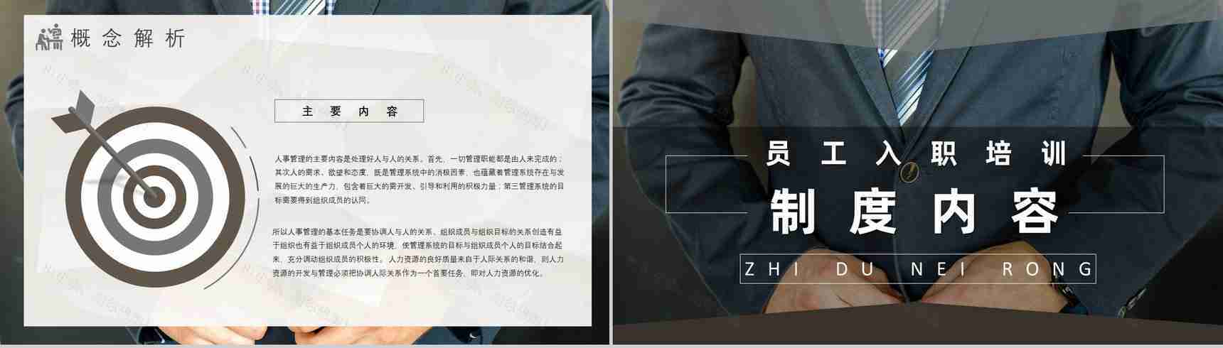 人事管理制度培训资料内容方案管理制度规章制度培训PPT模板-4