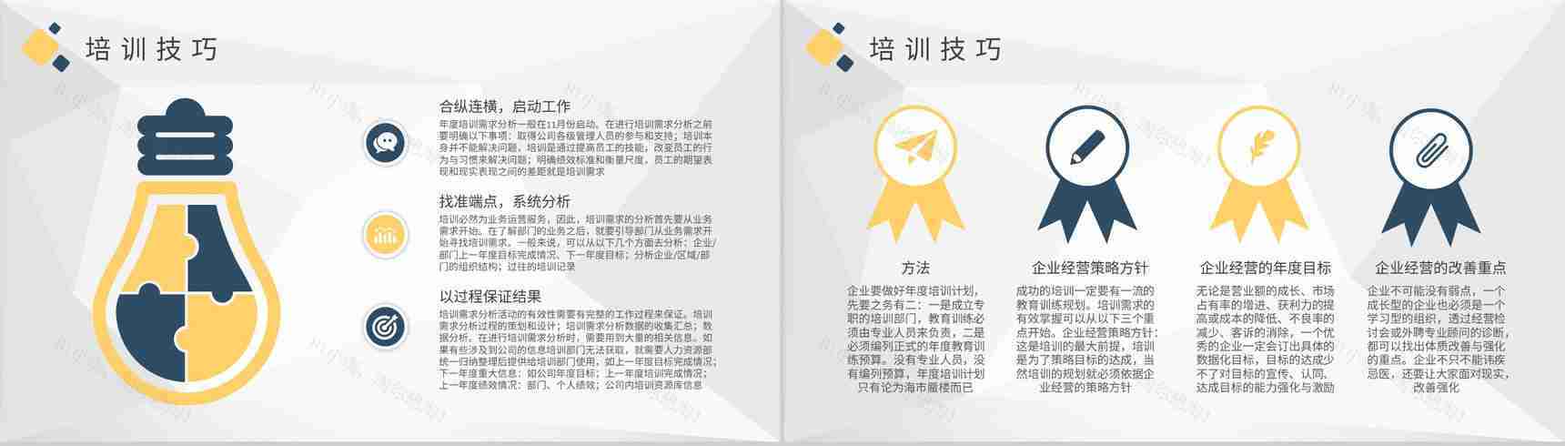 IT技术部门年度培训计划内容公司员工培训课程总结PPT模板-3