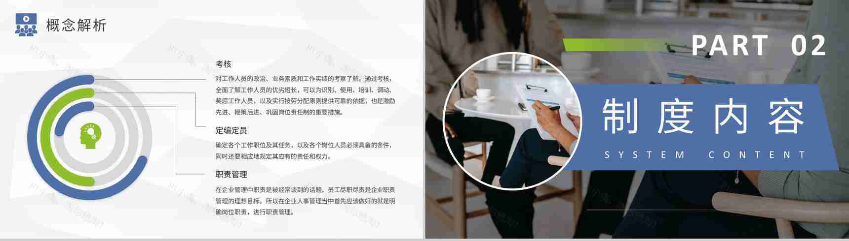 单位人事管理制度内容总结人力资源部门工作培训课件PPT模板-4