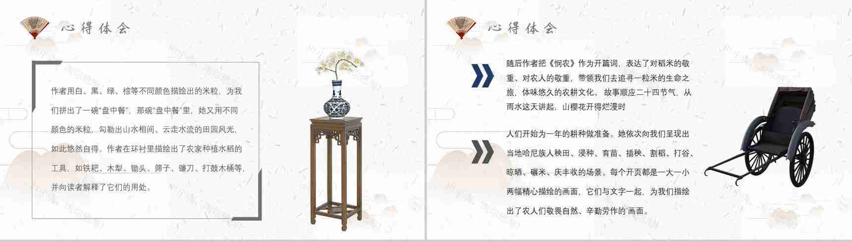 教育培训《盘中餐》内容简介心得体会PPT模板-8