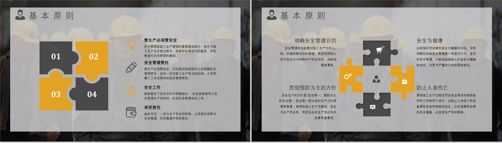 工程安全培训教育内容总结课件建筑施工管理人员PPT模板-3