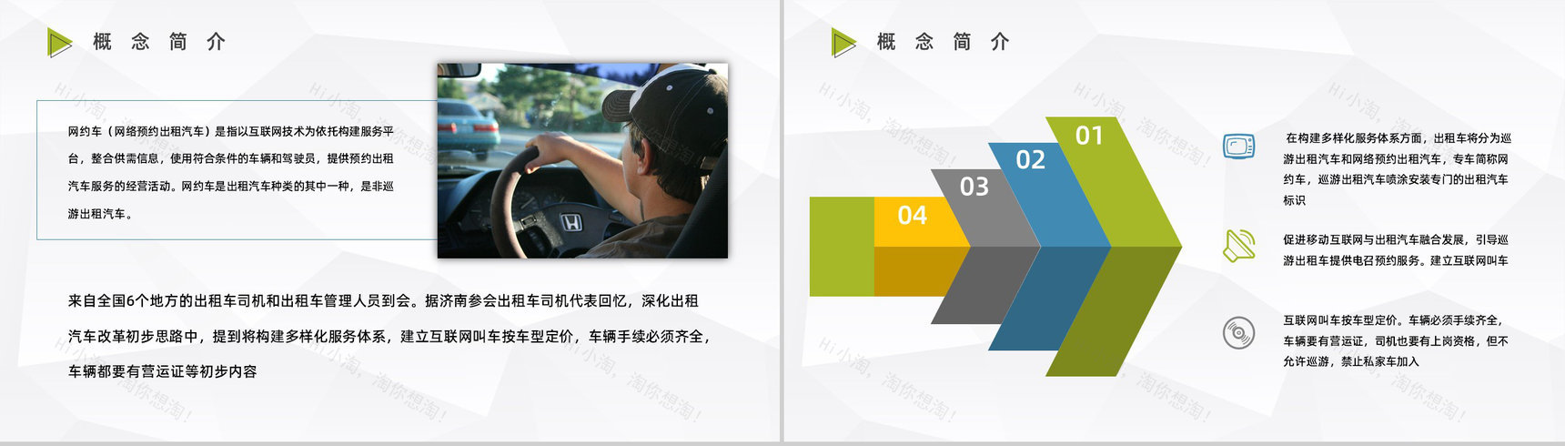 安全教育宣传网约车出行安全事件总结分析活动策划演讲PPT模板-3