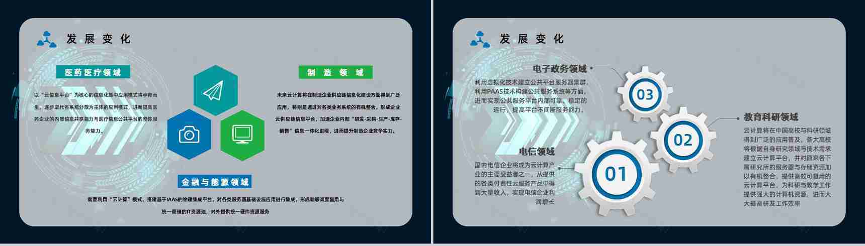 互联网科技大数据介绍云计算技术讲解员工技术培训课程PPT模板-11