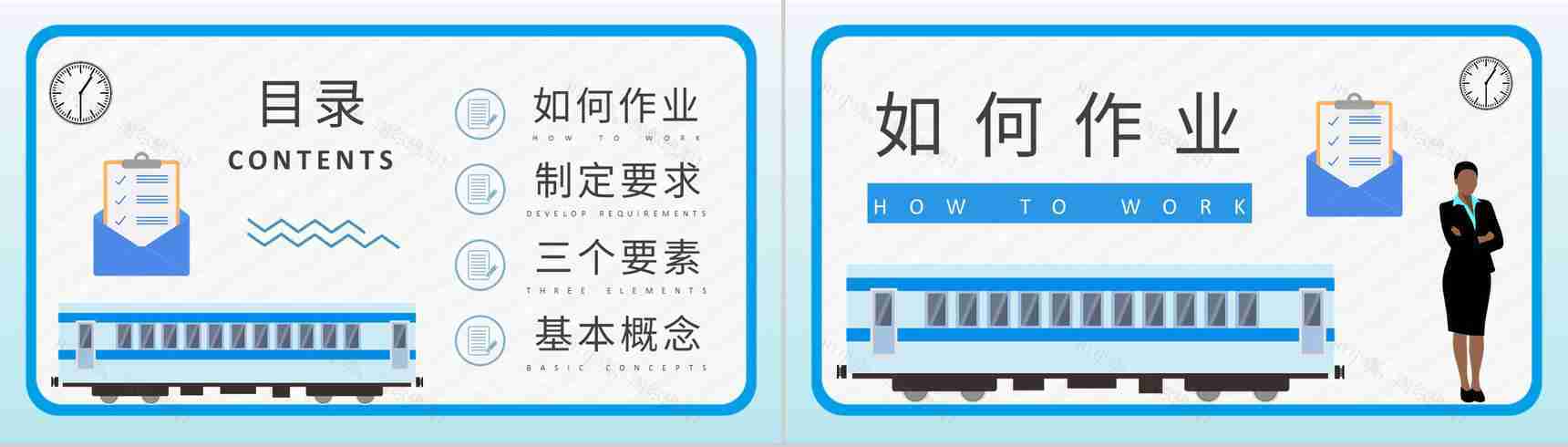 铁路乘务员标准化作业流程培训工作岗位技能提升学习PPT模板-2