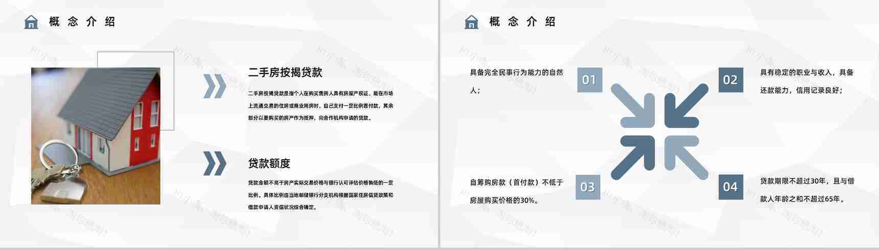 二手房买卖贷款按揭新政策了解购房流程及手续知识培训讲座PPT模板-8