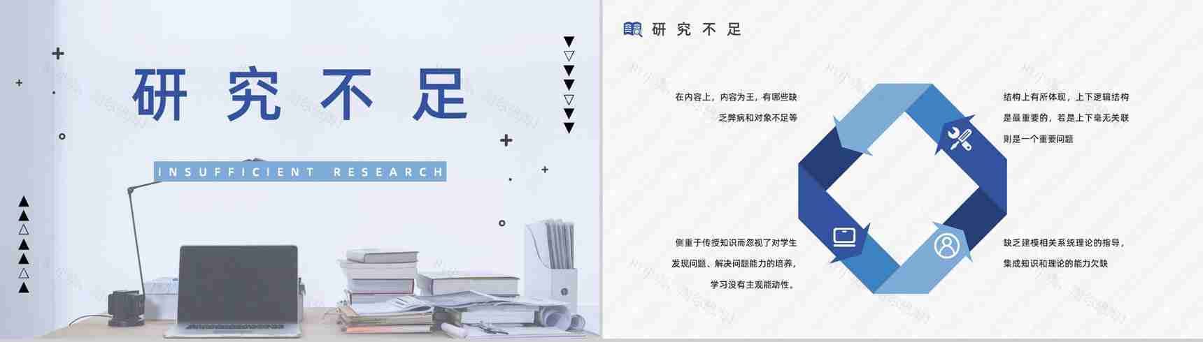 大学生毕业课题研究计划项目学生论文撰写原因及意义通用PPT模板-7