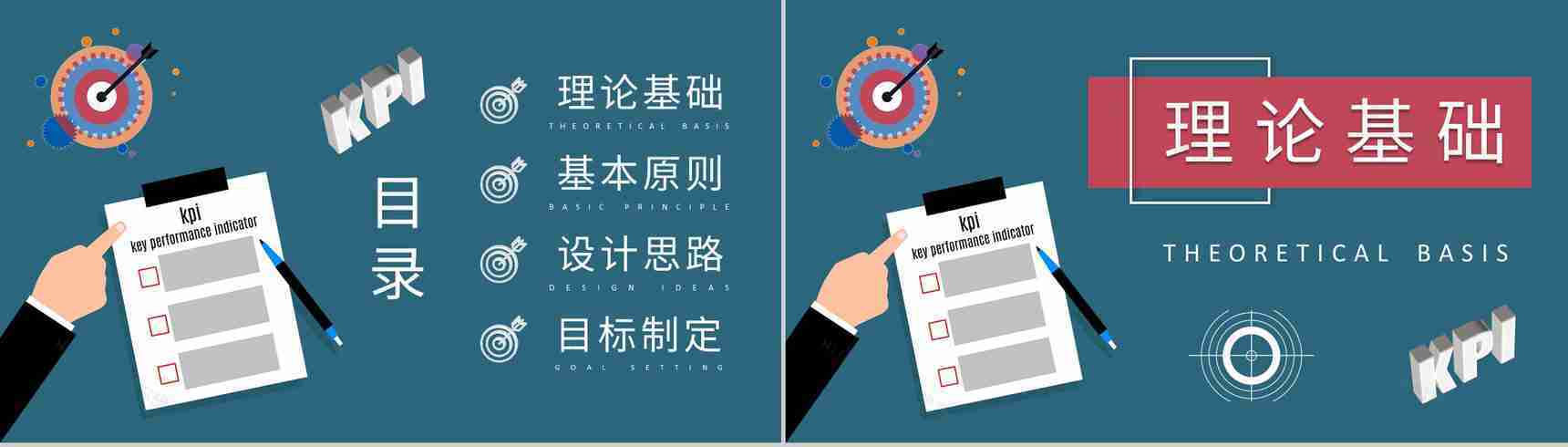 KPI关键绩效指标管理知识培训公司薪酬绩效规定PPT模板-2