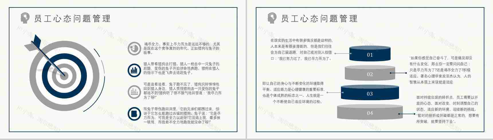 企业管理者要求和心态调节的方法及技巧培训课程与收获PPT模板-9