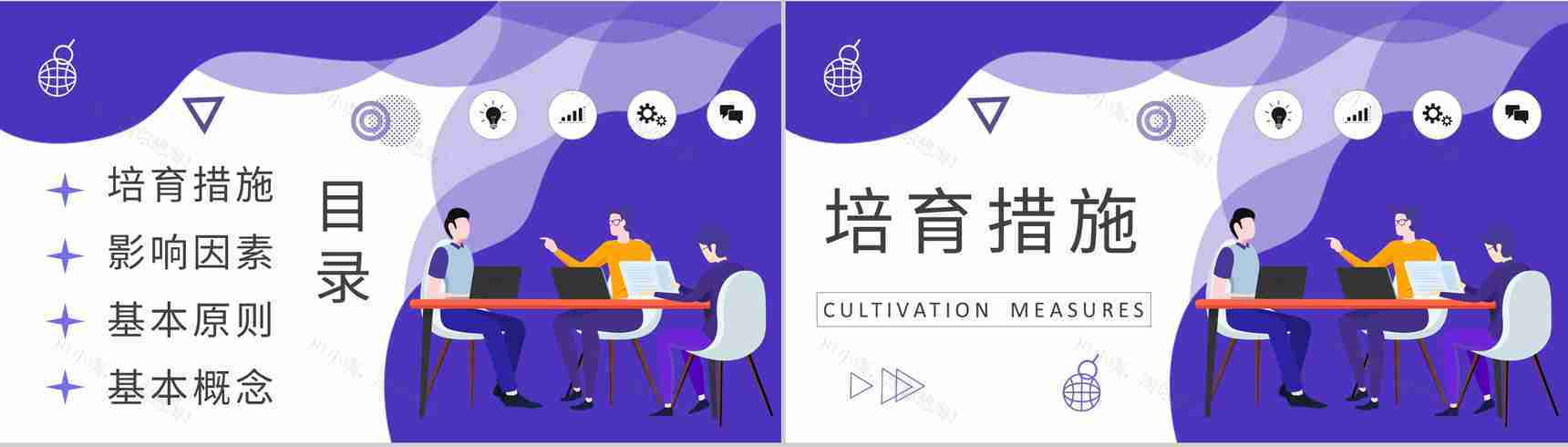 企业文化建设方案汇报团队凝聚力培训心得总结PPT模板-2