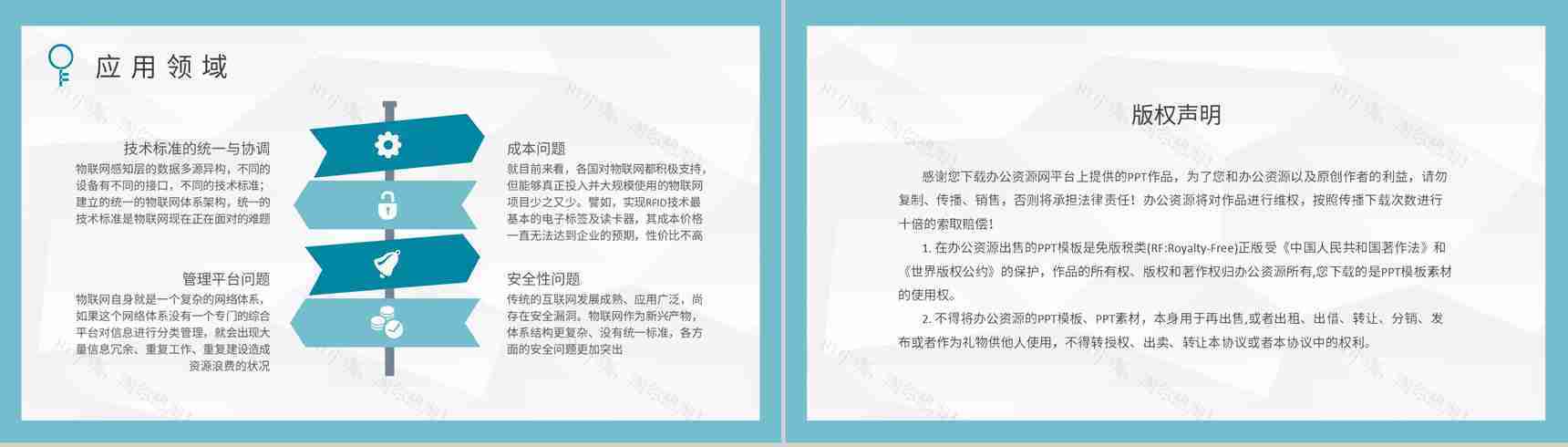 物联网工程项目培训信息科技产业技术研究工作汇报演讲PPT模板-8