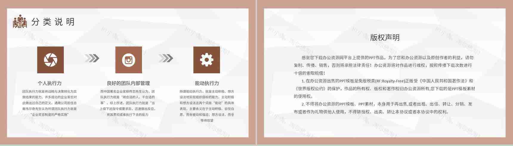 执行力培训知识总结公司部门管理建设工作情况汇报PPT模板-8