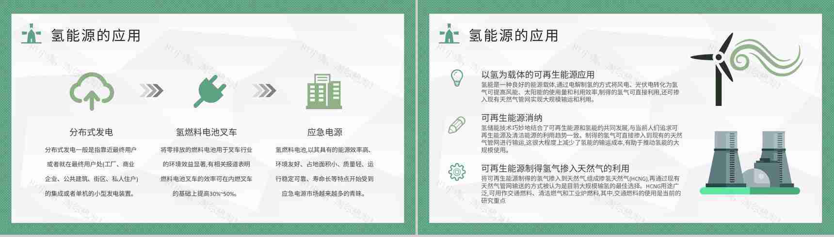 氢能源的应用知识介绍氢能领域发展现状分析PPT模板-9