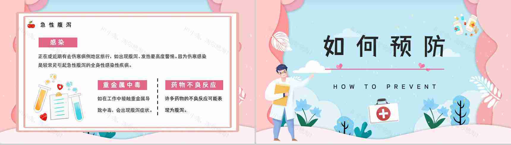 科普教育专题培训之夏季腹泻的原因及防护措施学习夏季常见疾病预防PPT模板-10