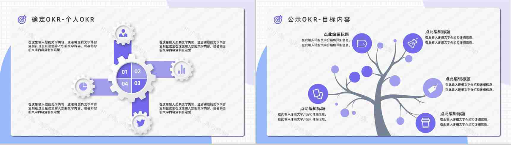 企业OKR目标管理课程学习概念意义培训员工目标设定PPT模板-8
