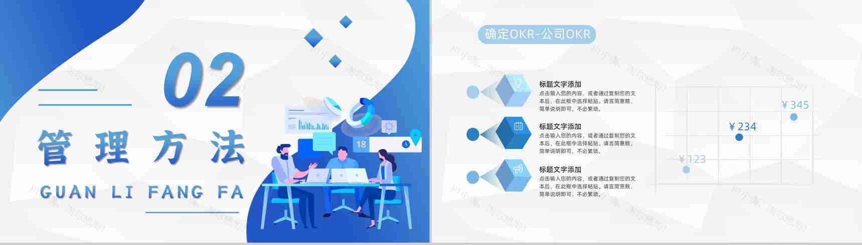 公司职场目标设定OKR管理工作法员工培训动态PPT模板-5