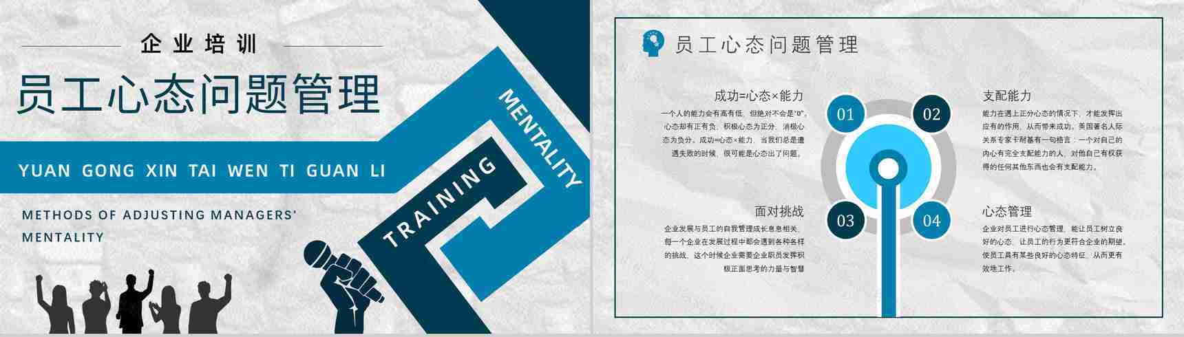 管理者心态调节的方法与技巧培训课程心得体会思维提升PPT模板-7