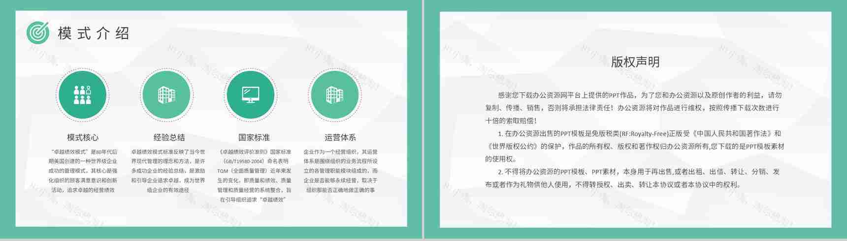 企业员工管理工作规划卓越绩效模式导入步骤说明PPT模板-8