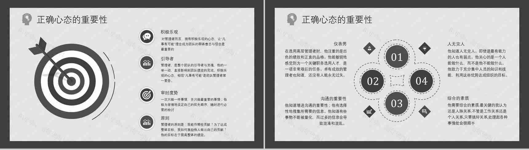 企业中高层员工培训管理者的心态与思维提升培训课程PPT模板-3