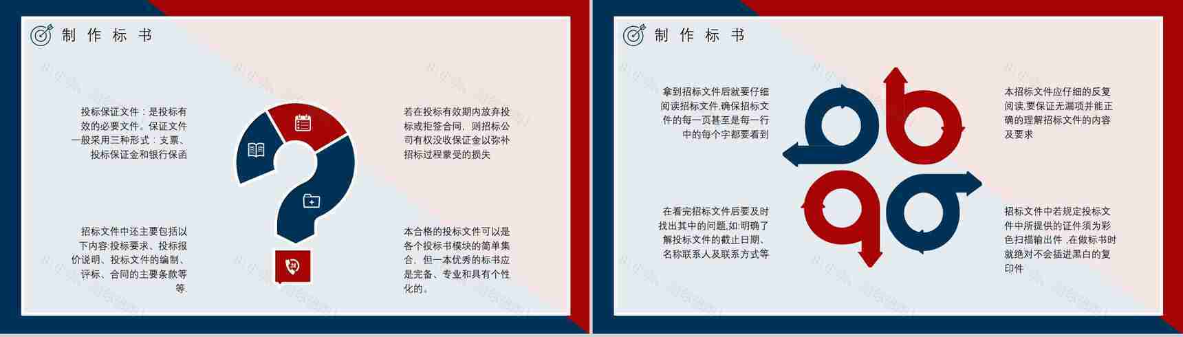 公司员工培训新手投标商标书制作单位投标书制作编制流程原则咨询学习PPT模板-8