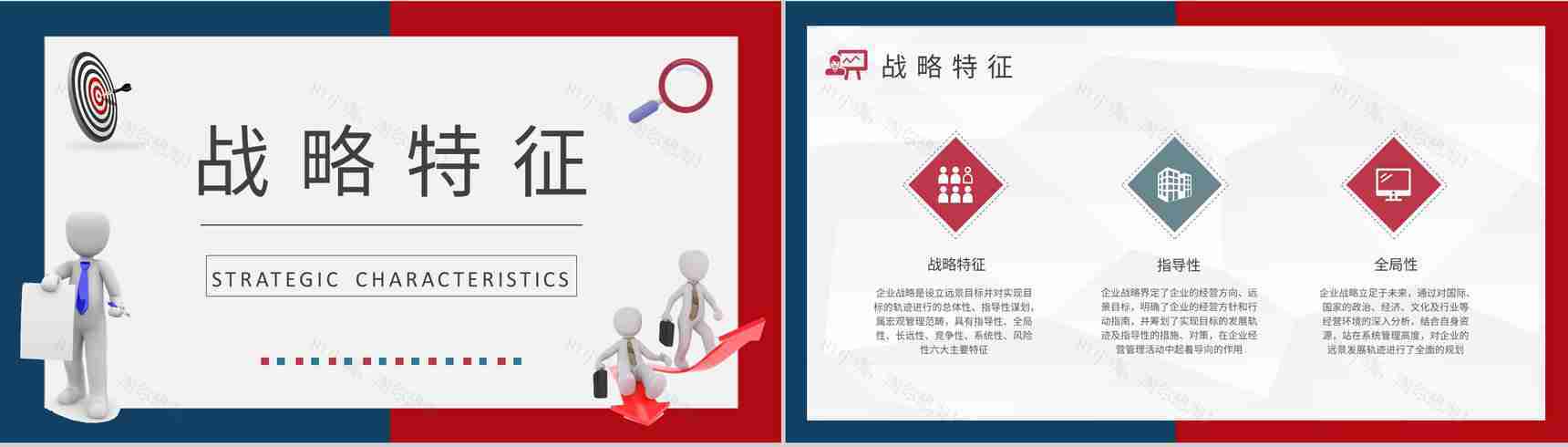 企业经营战略案例分析培训企业管理工作总结汇报PPT模板-6