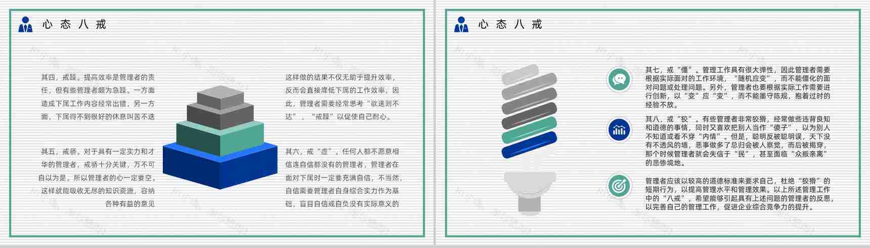 公司中高层管理人员心态培训知识学习职场员工心态调节方法技巧咨询PPT模板-4
