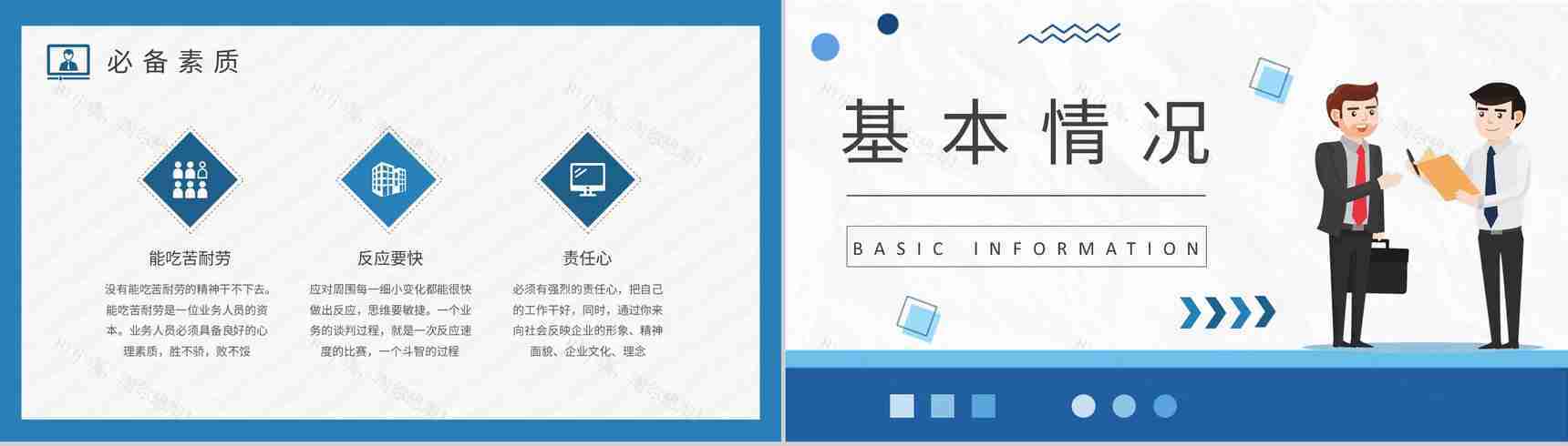 企业员工业务技巧学习外贸业务员职责培训总结PPT模板-5