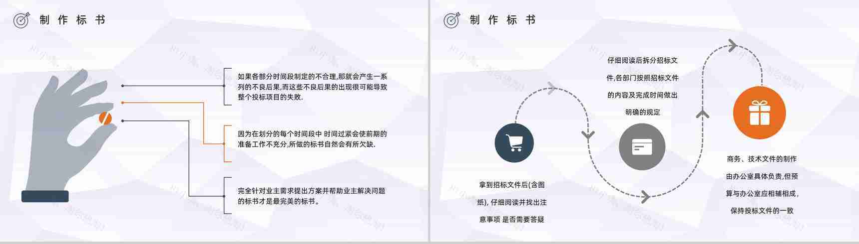 招标方式的定义招标书制作办法投标书制作需求培训通用PPT模板-9