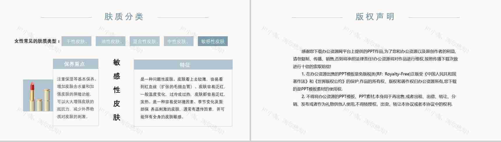 新手化妆活动策划化妆品介绍PPT模板-10