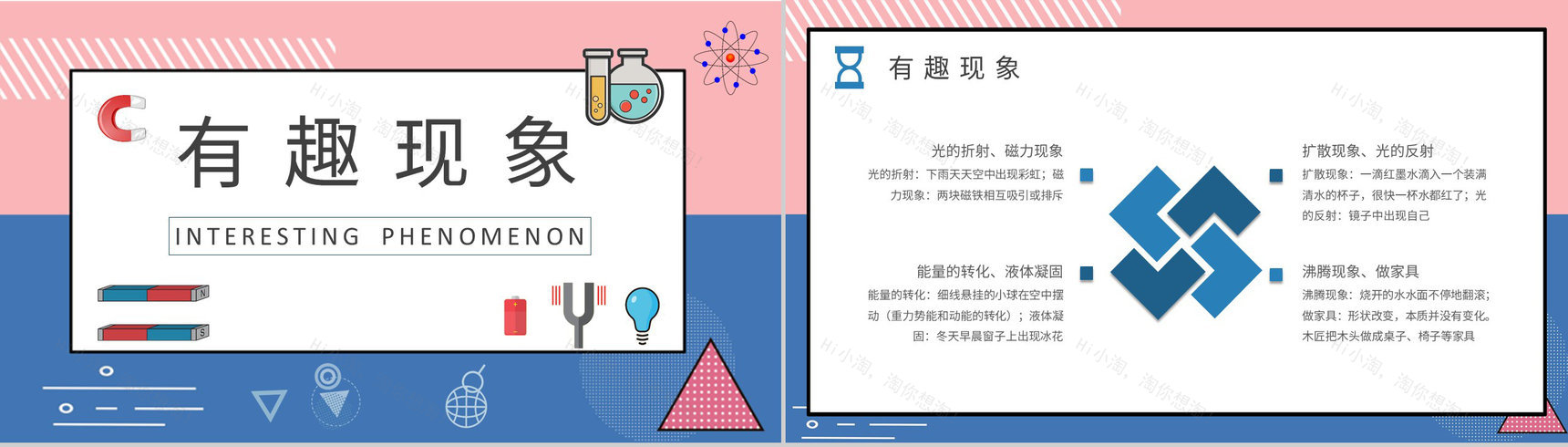 日常生活中常见的物理现象解释中学生物理知识培训PPT模板-6