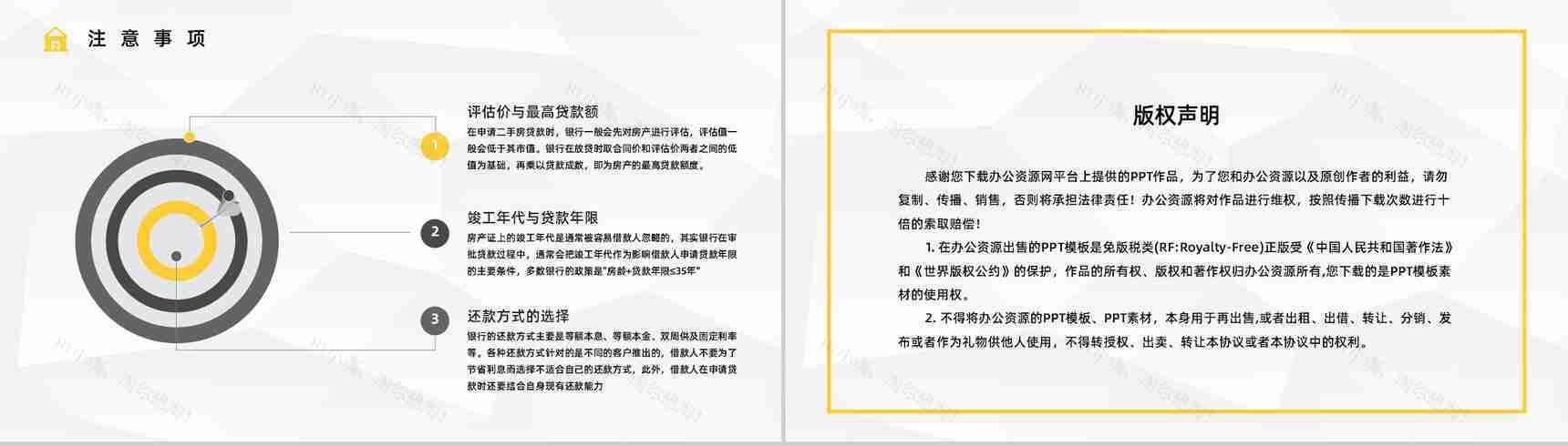 二手房贷款过户流程和手续了解房贷新政策颁布知识学习PPT模板-11
