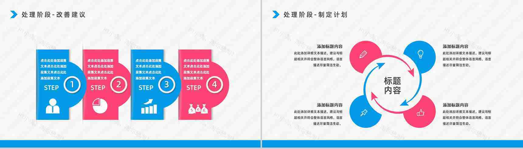 公司PDCA循环的四个阶段基本知识了解项目简介员工技能提升培训PPT模板-19