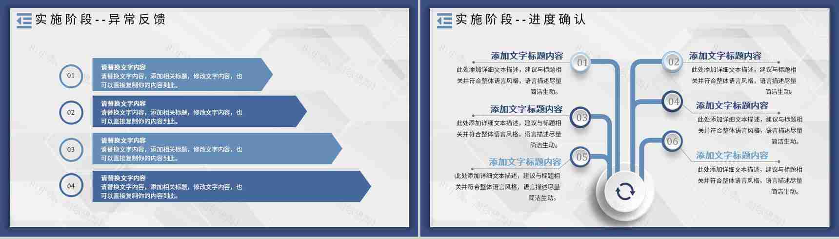 企业PDCA管理循环案例分析质量管理执行计划总结PPT模板-12