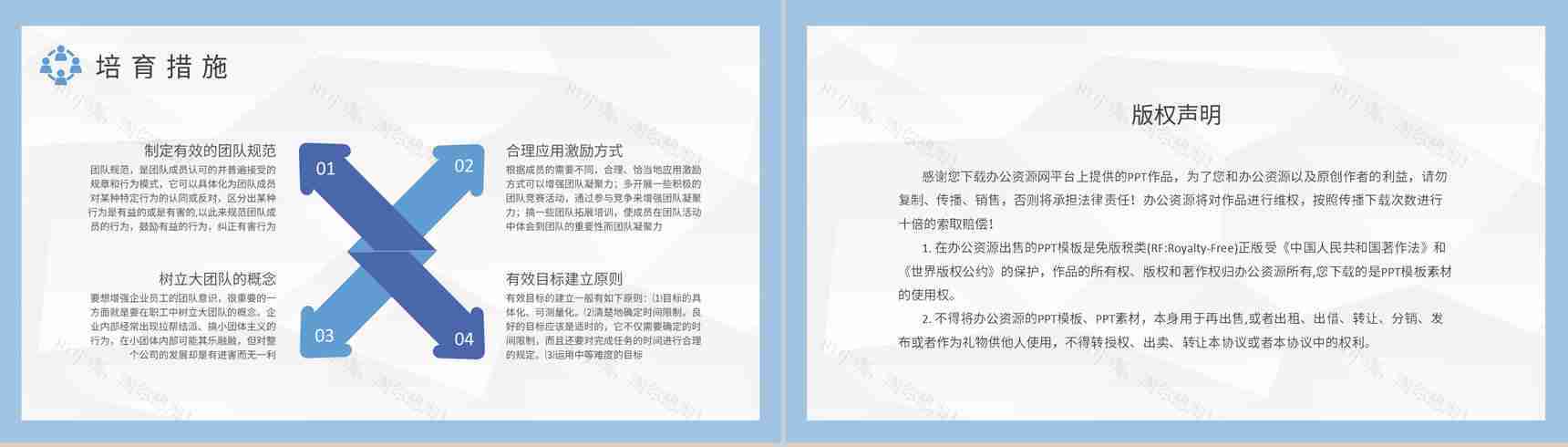 团队凝聚力基础知识培训公司员工管理计划方案PPT模板-8