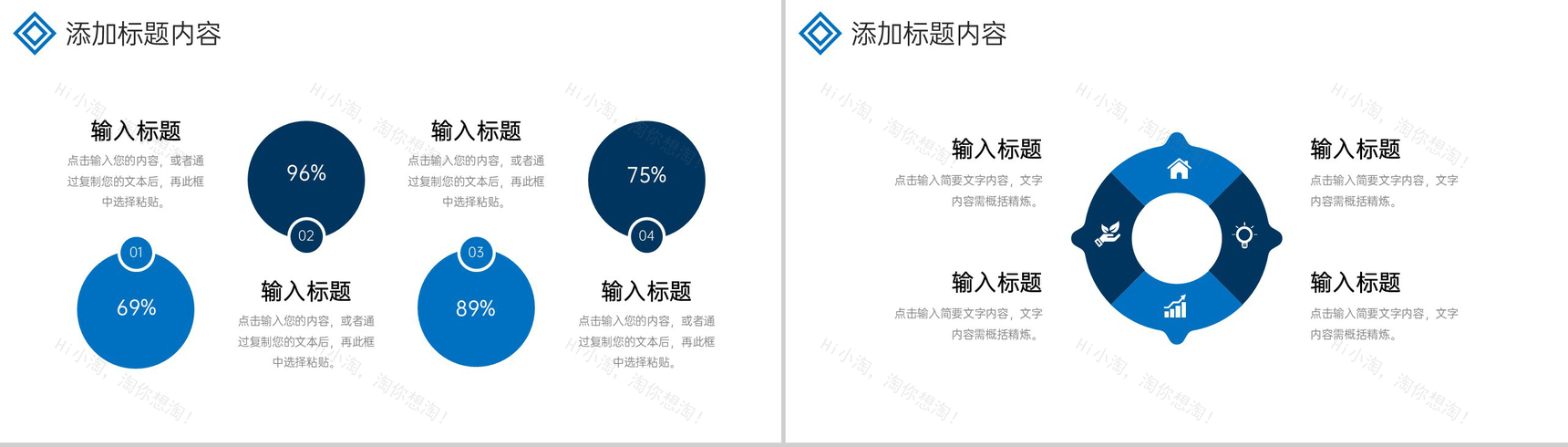 大气蓝色人际关系培训个人情商培养PPT模板-9