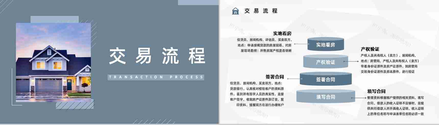 个人买房二手房银行贷款注意事项按揭流程购房信息了解PPT模板-7